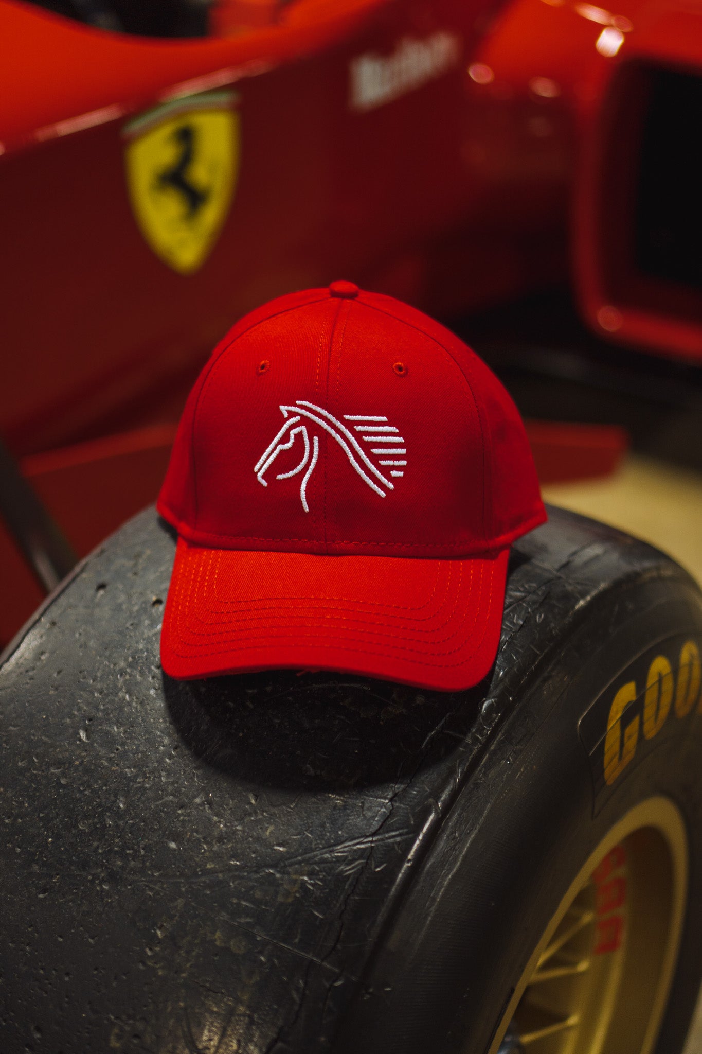 NEW - Iconic "Marconi Horse" Hat - Red