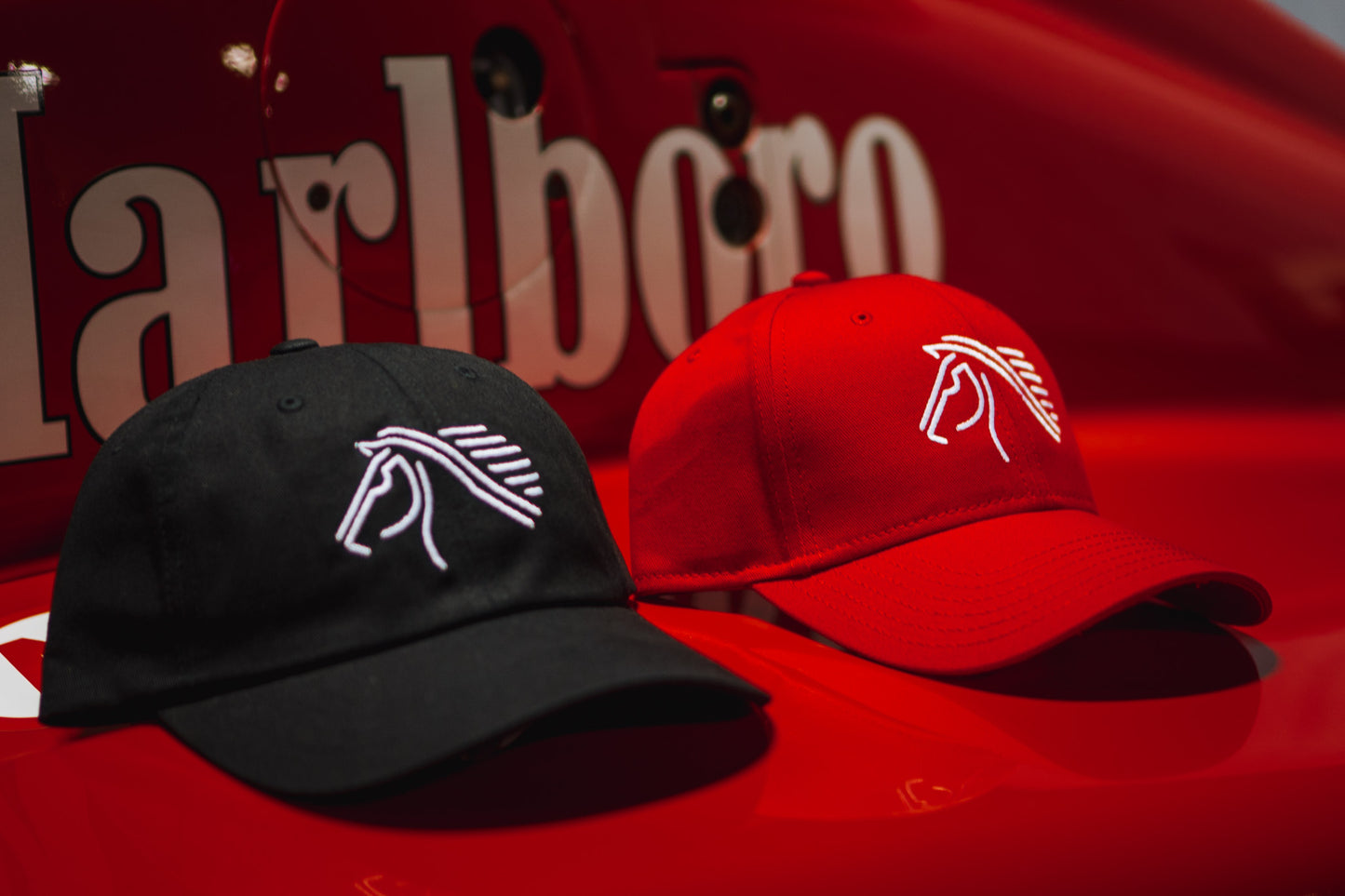 NEW - Iconic "Marconi Horse" Hat - Red