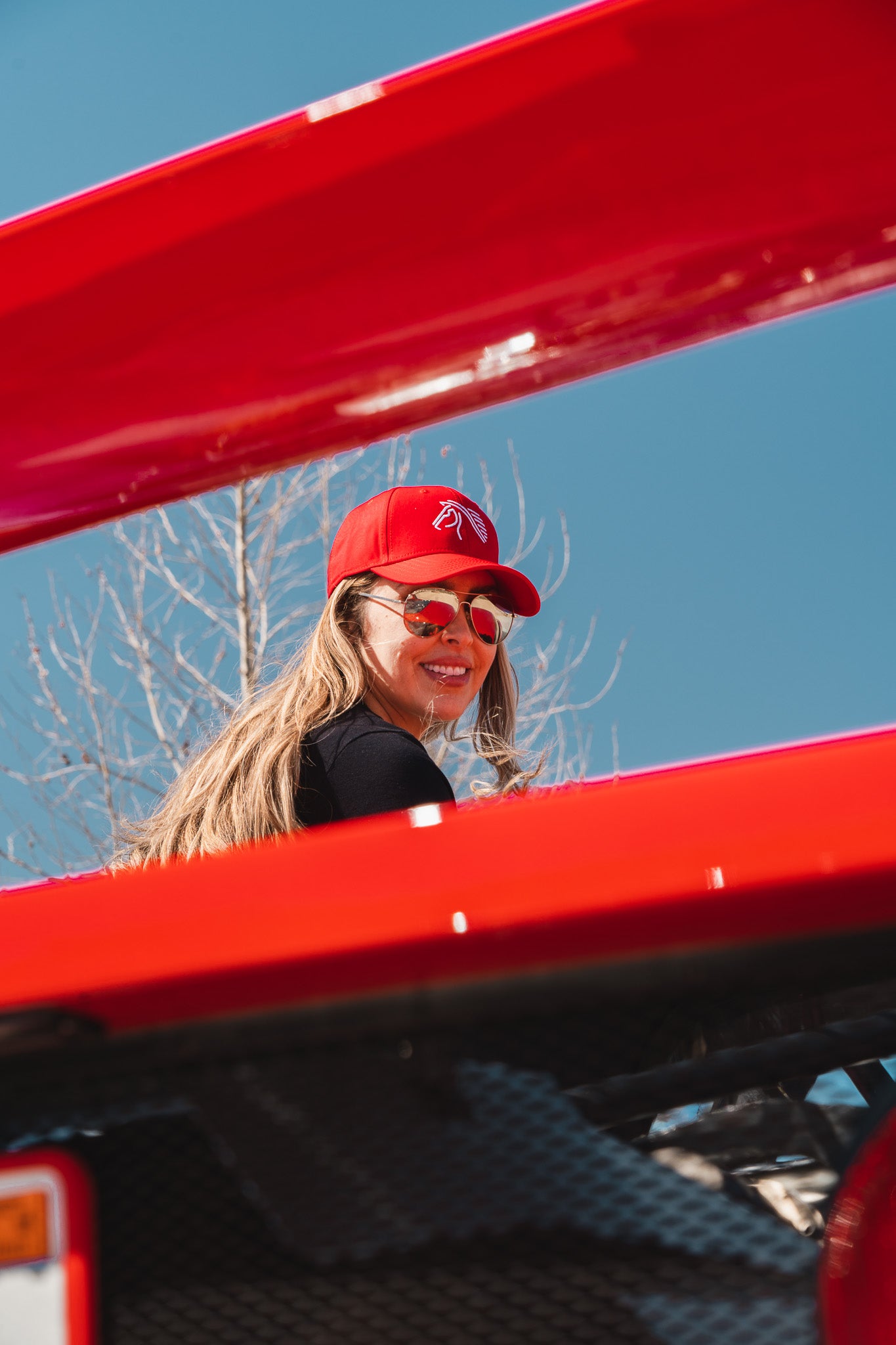NEW - Iconic "Marconi Horse" Hat - Red