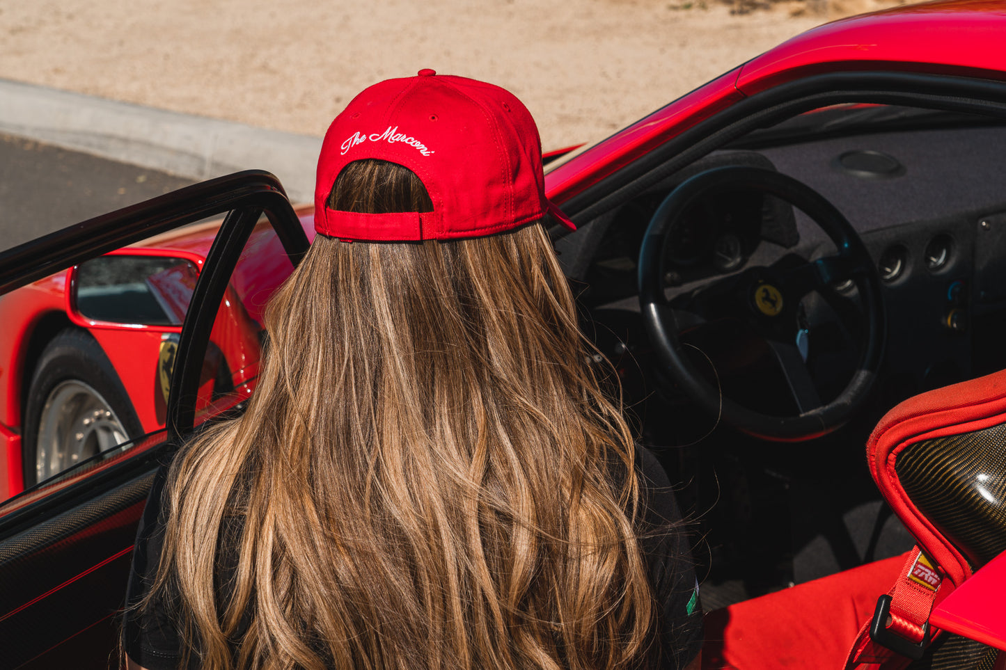 NEW - Iconic "Marconi Horse" Hat - Red