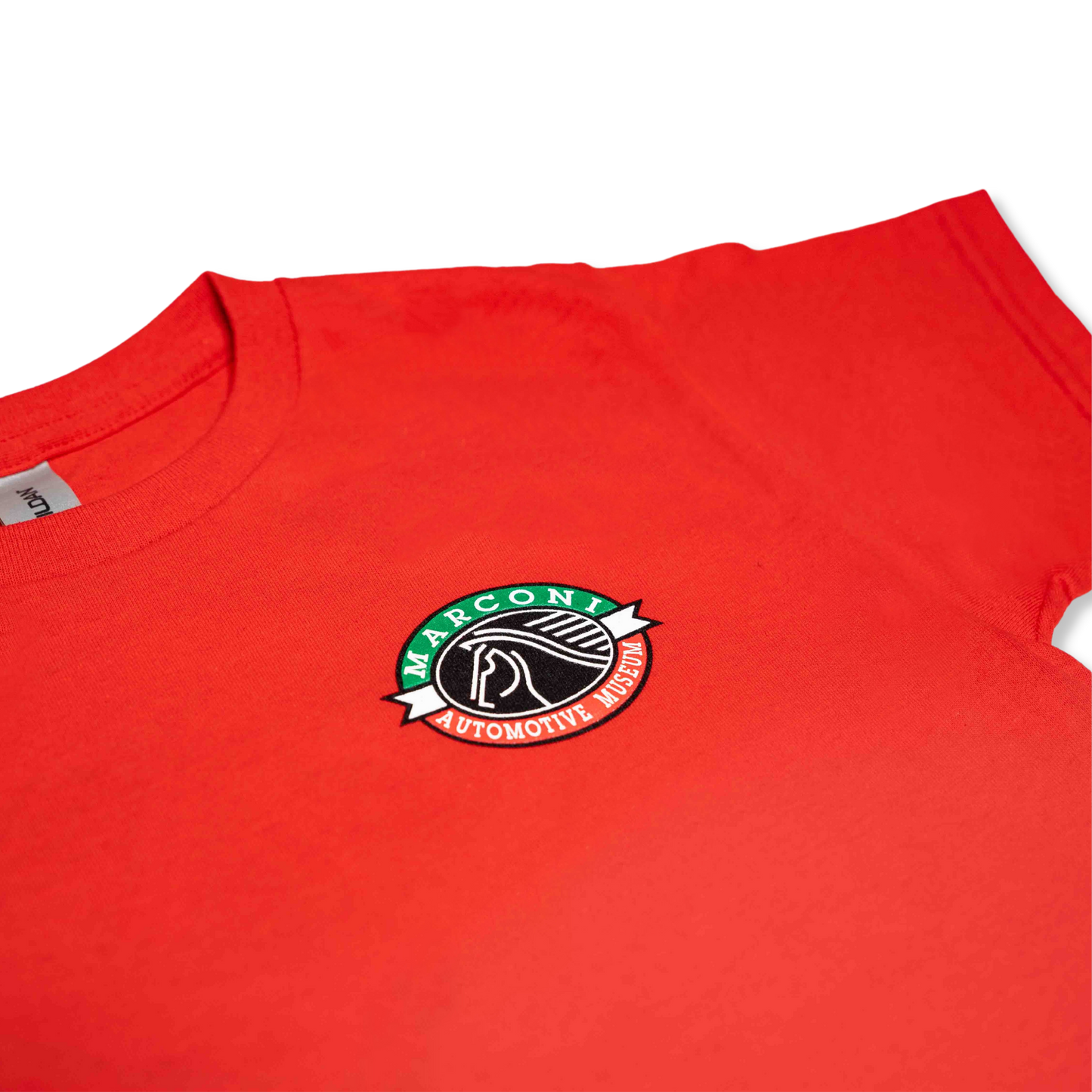 NEW - Marconi Museum Kids T-Shirt - Red