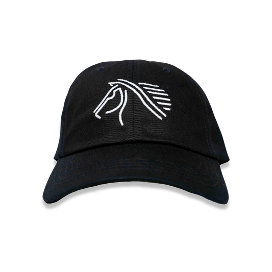 NEW - Iconic "Marconi Horse" Logo Hat - Black