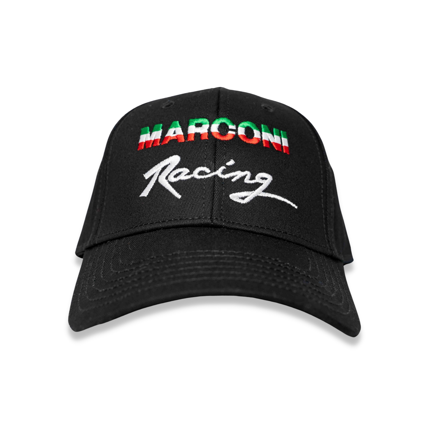 NEW - Vintage "Marconi Racing" Hat - Black