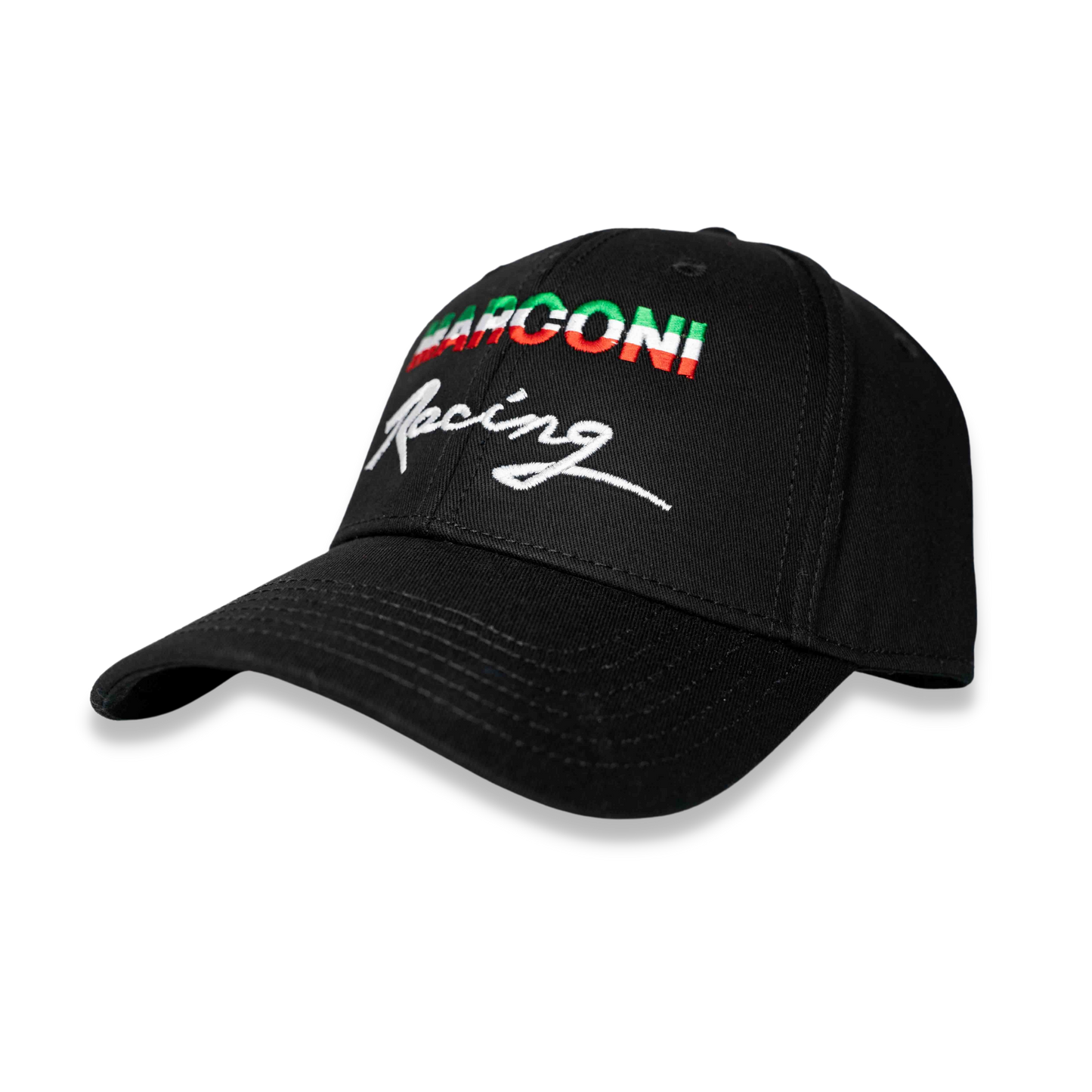 NEW - Vintage "Marconi Racing" Hat - Black