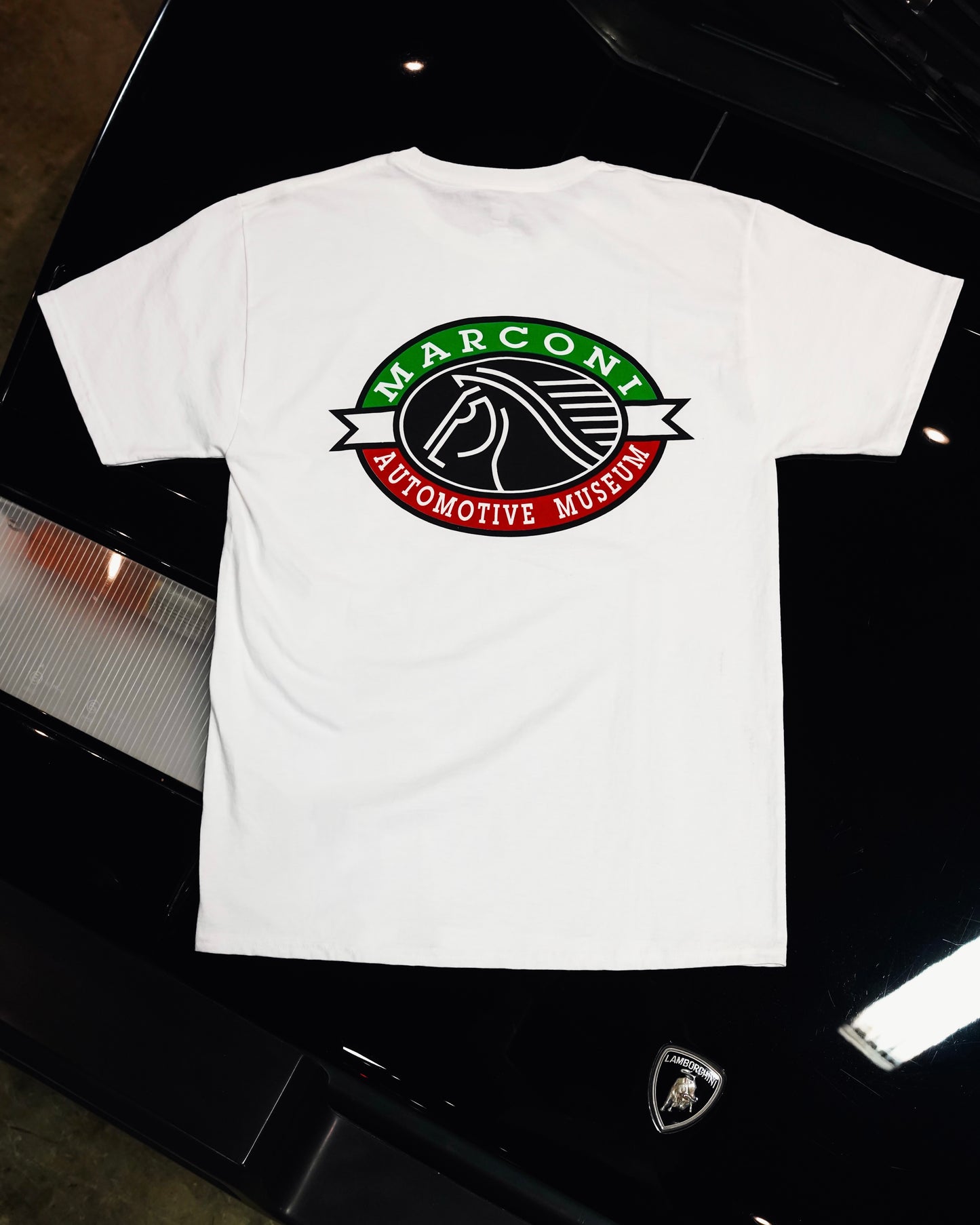 Marconi Museum Classic Tee - White