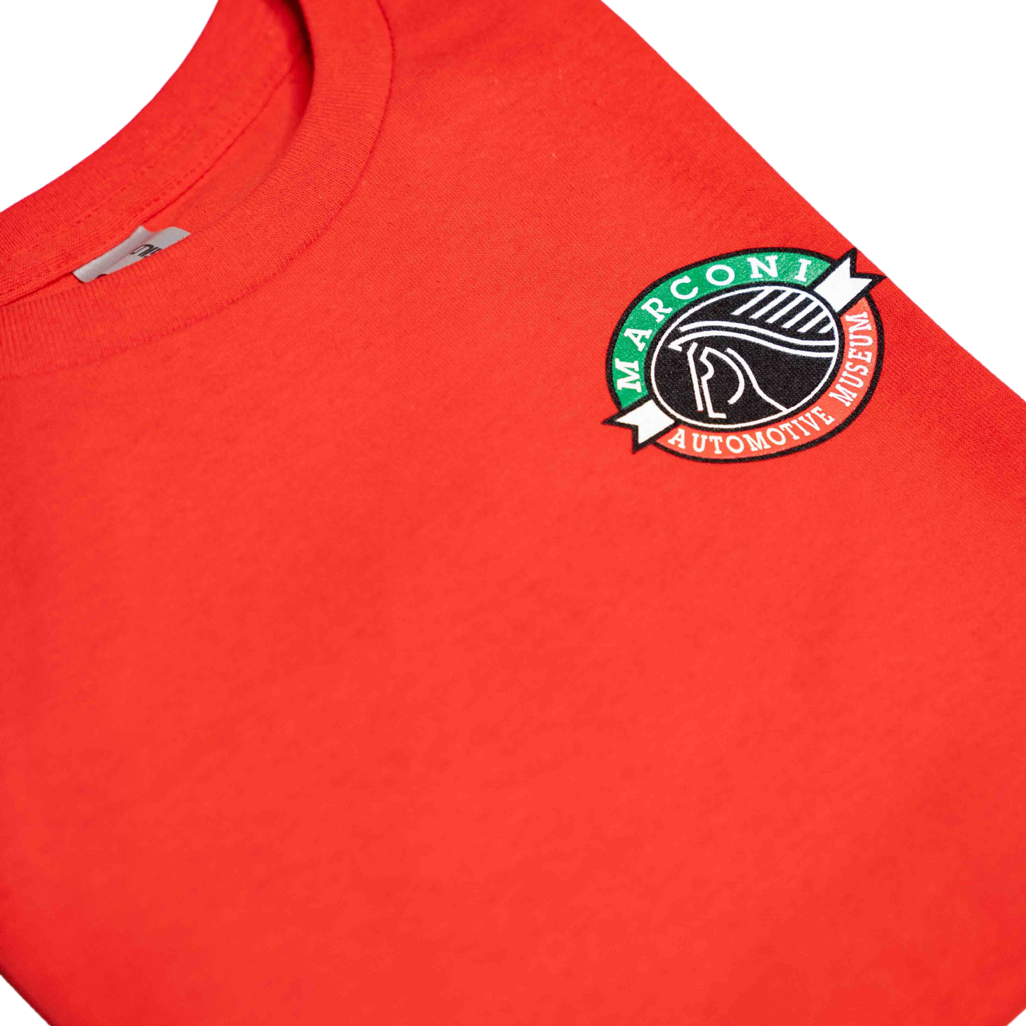 NEW - Marconi Museum Kids T-Shirt - Red