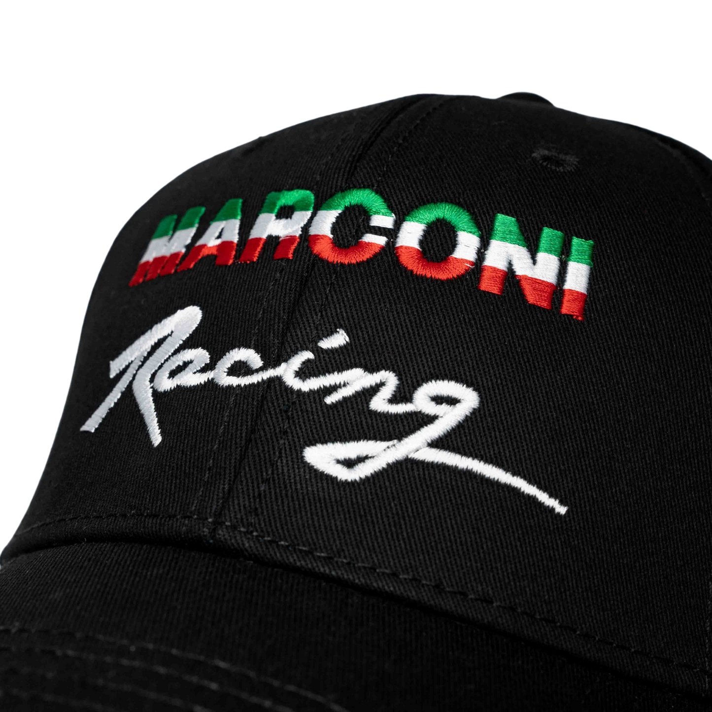 NEW - Vintage "Marconi Racing" Hat - Black